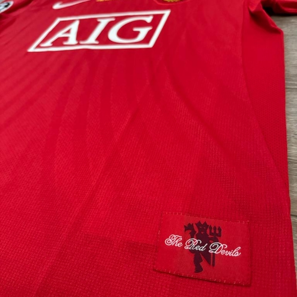 Manchester United Jersey Retro Ronaldo#7 Long Sleeve - Picture 8 of 10